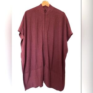 Lululemon Athletica Call Me Cozy Zip Up Poncho